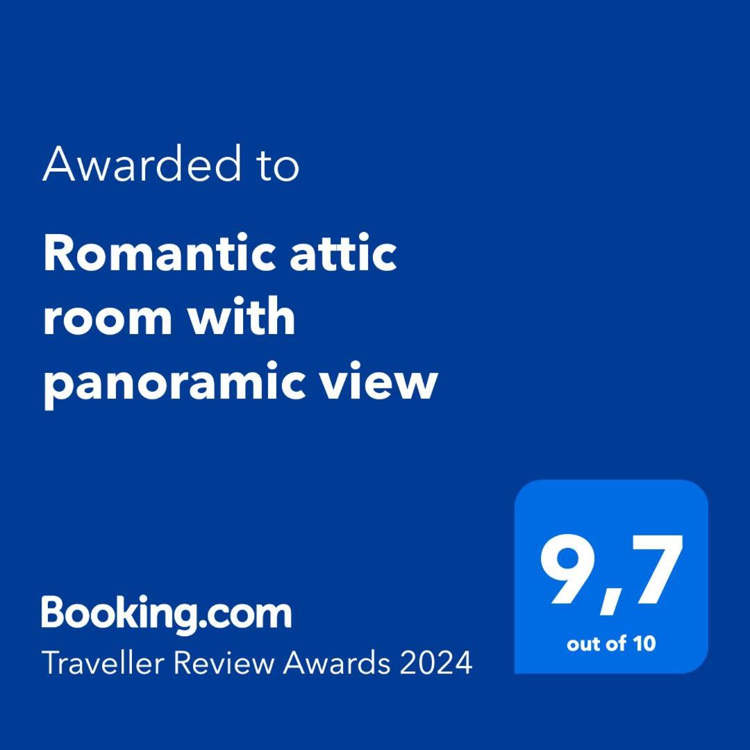 Romantic Attic Room With Panoramic View Μπολόνια Εξωτερικό φωτογραφία